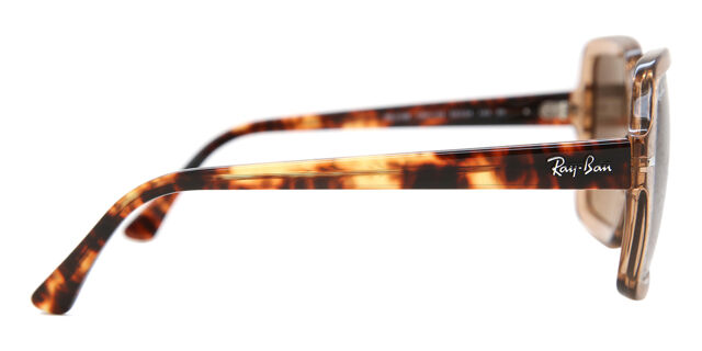 Ray-Ban RB2188 130143 Oversized Transparent Light Brown  display picture 2
