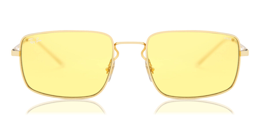 Ray-Ban RB3669 001/Q1 Sunglasses Gold | VisionDirect Australia