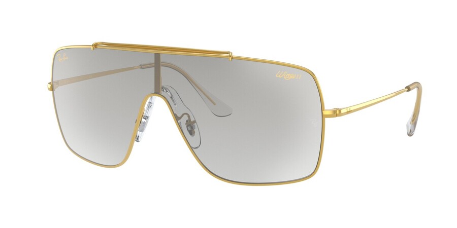 Ray-Ban RB3697 Wings II 91966I Sunglasses Gold | VisionDirect Australia