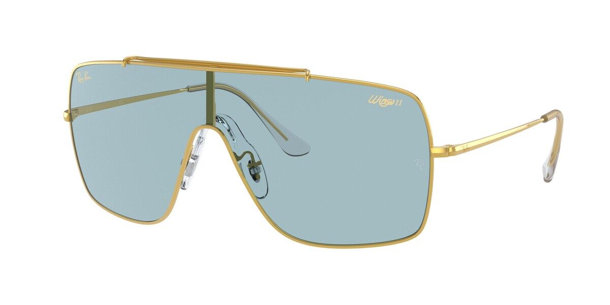 Ray-Ban RB3697 Wings II 919680 Sunglasses Gold | VisionDirect Australia