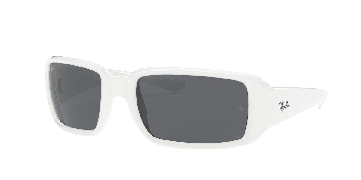 Ray-Ban RB4338 649187 Sunglasses White | VisionDirect Australia