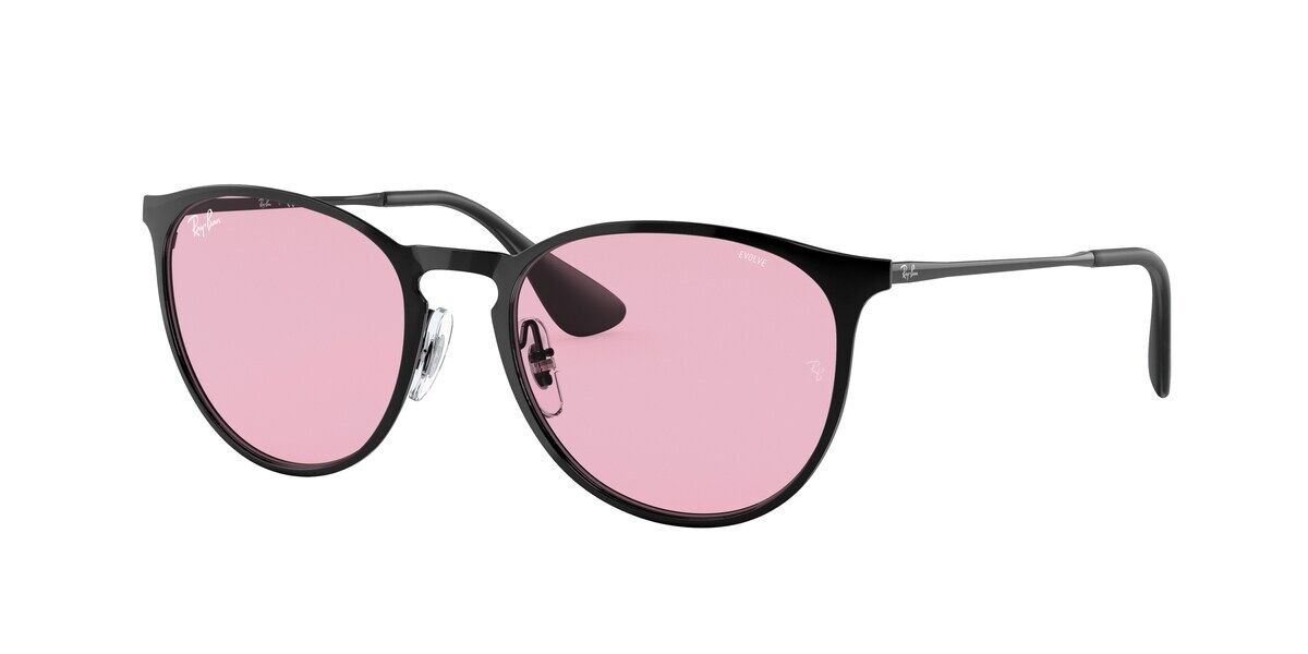 Ray-Ban RB3539 Erika Metal 002/Q3 モデルブラック サングラス