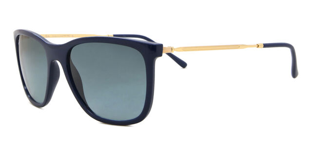 Ray-Ban RB4344 65353M Square Blue Sunglasses  display picture 2