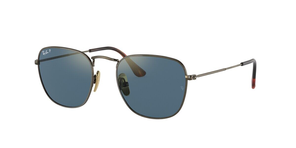 Ray-Ban RB8157 Frank Polarized 9207T0 Sunglasses Glossy Antique Gold |  VisionDirect Australia