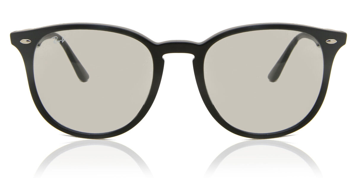 RB4259F Asian Fit Sunglasses Shiny Black | SmartBuyGlasses USA