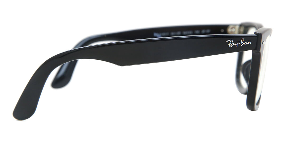 小物 RayBan WAYFARER ASIAN FIT RB2140F Original Wayfarer Asian Fit sunglasses Matte Black