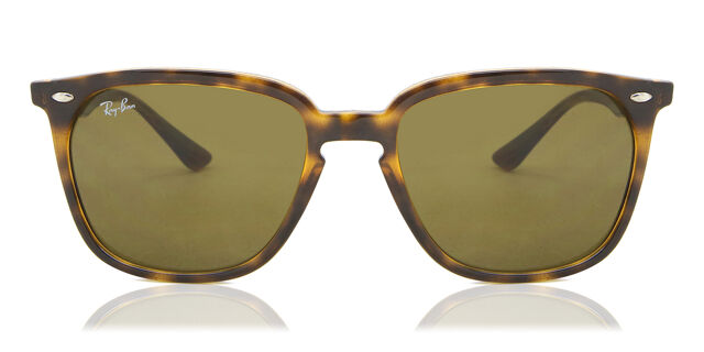 Ray-Ban RB4362 710/73 Square Polished Havana Sunglasses  display picture 1