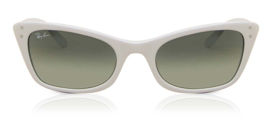 Ray-Ban RB2299 Lady Burbank 975/BH Sunglasses White | VisionDirect Australia