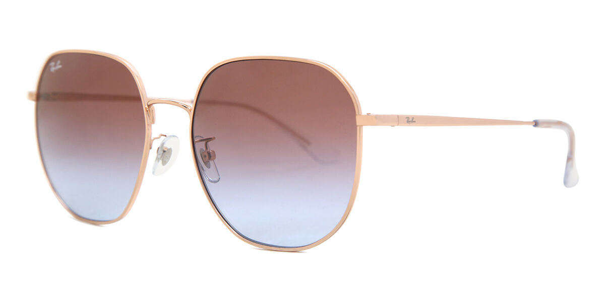 RB3680D Asian Fit sunglasses Rose Gold | SmartBuyGlasses US