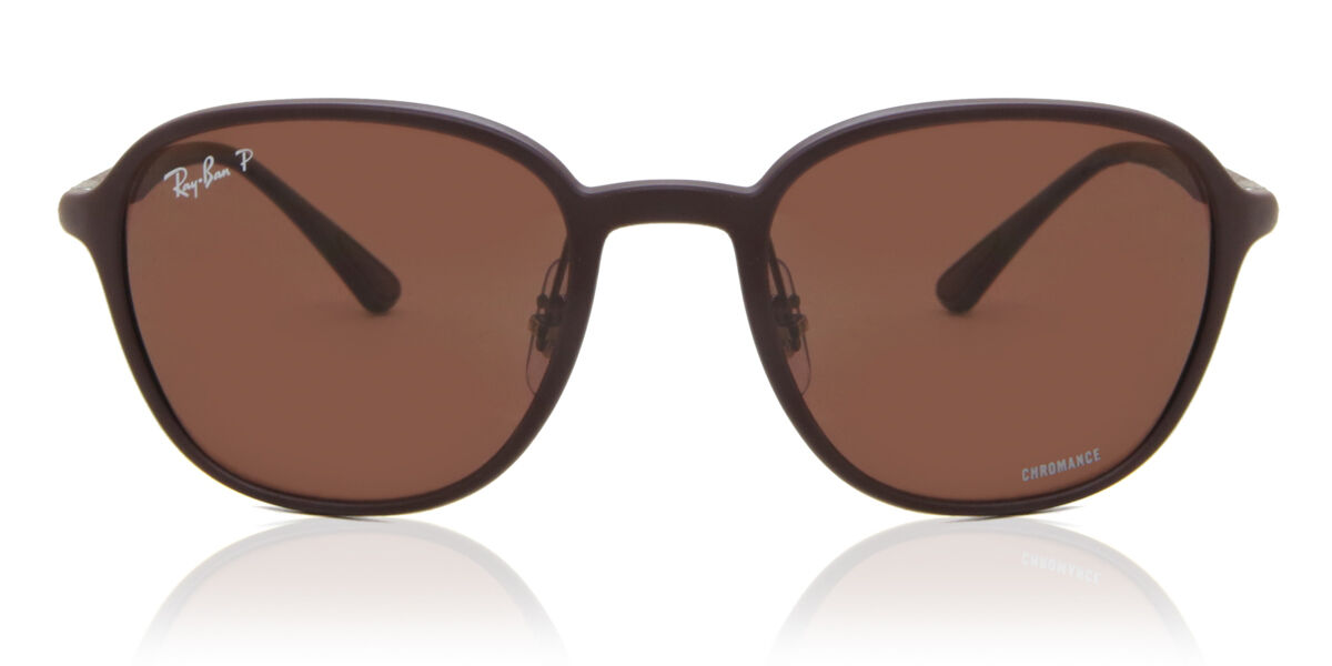 Ray-Ban RB4341CH Polarized 6445BC Sand Dark Violet サングラス