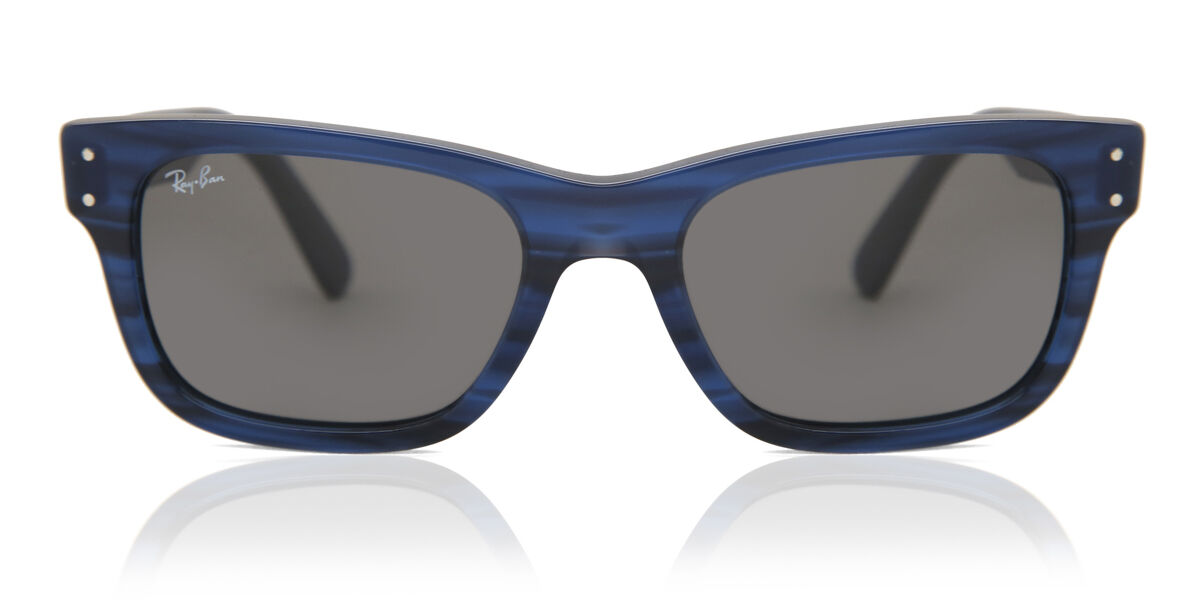 RayBan RB2283 Mr Burbank 1339B1 Sunglasses Striped Blue