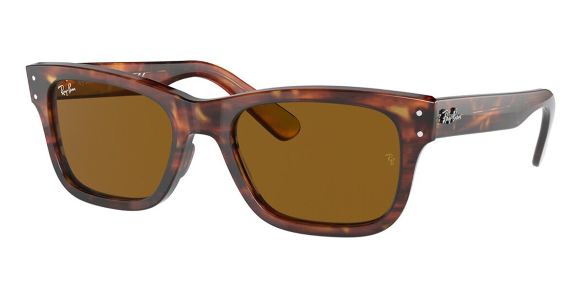 Ray-Ban RB2283 Mr Burbank 954/33 Sunglasses in Striped Havana ...