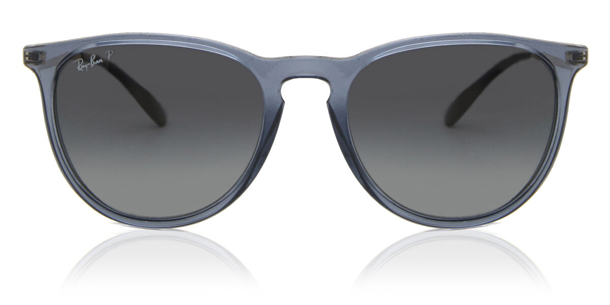 Фото - Сонцезахисні окуляри Ray-Ban RB4171 Erika Polarized 6592T3 54 Niebieskie Damskie Okular 