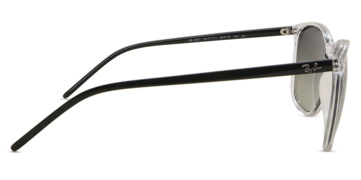 Ray-Ban クリアフレーム サングラス　RB4387F 楽天市場】Ray-Ban RB4387F 134911 55 サングラス レイバン LOW