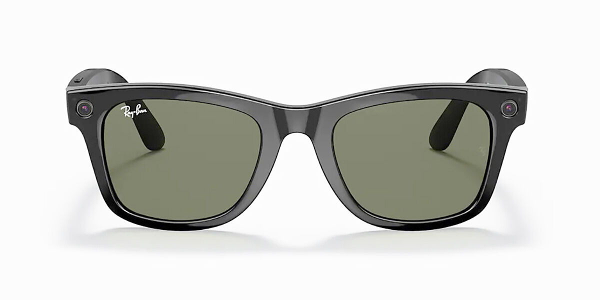 RayBan Stories RW4004/S Wayfarer 601S87 Sunglasses Matte Black