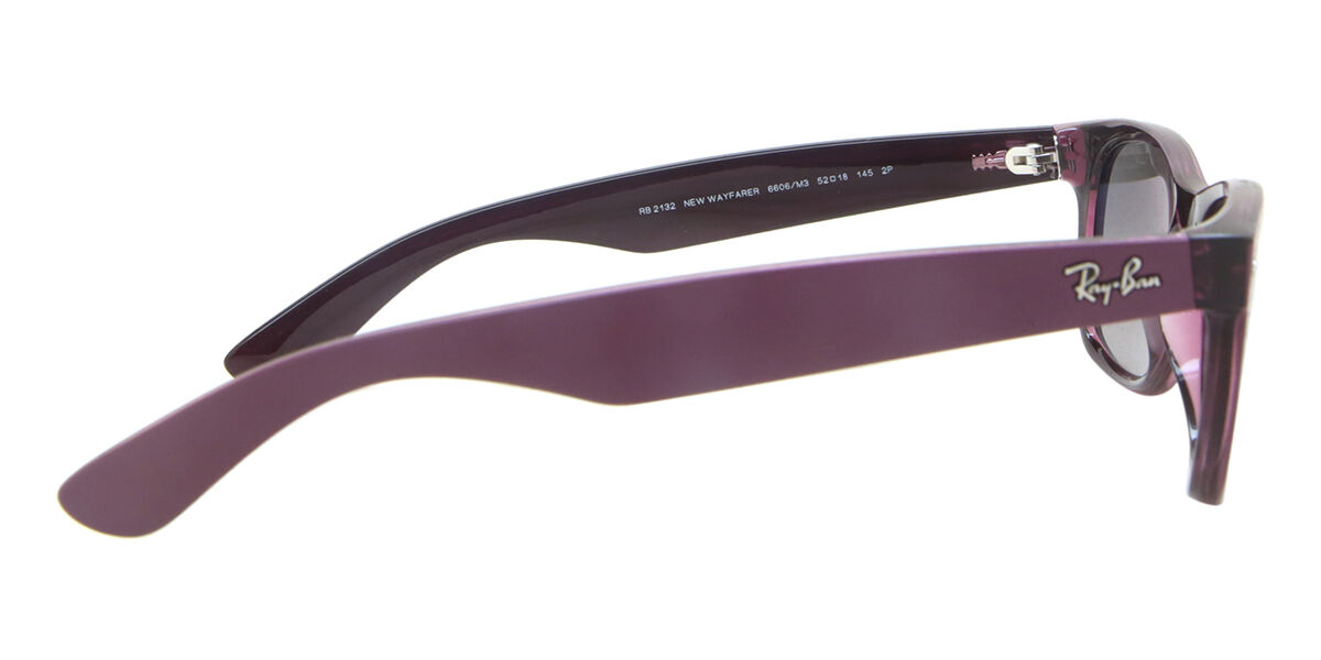 RB2132 New Wayfarer Polarized Sunglasses Purple RB2132 New Wayfarer Polarized Sunglasses Purple