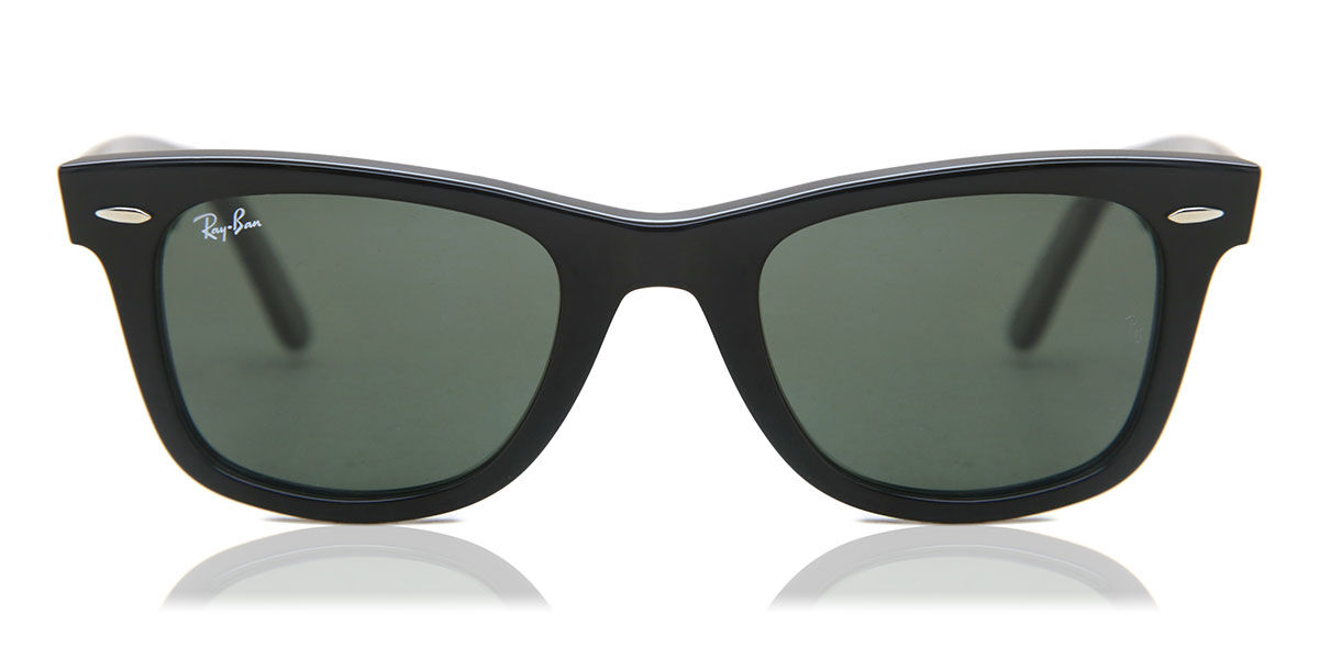 Ray-Ban RB2140 Wayfarer 135831 Sunglasses in Black | SmartBuyGlasses USA