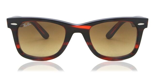 Ray-Ban RB2140 Wayfarer 136285 Square Red Sunglasses  display picture 2
