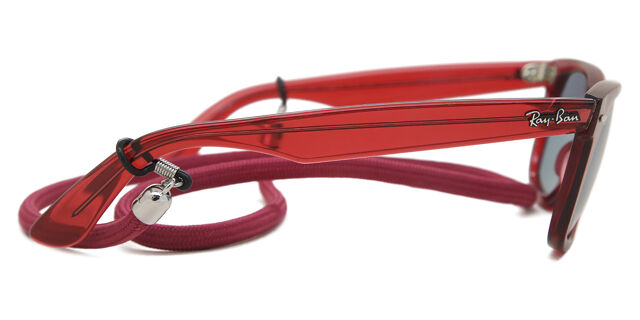 RB2140 Wayfarer sunglasses Transparent Red SmartBuyGlasses US