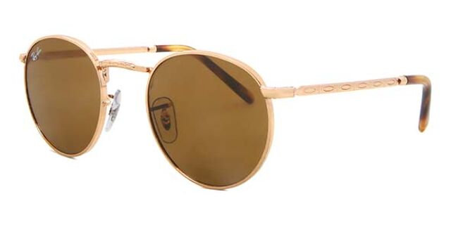 Ray-Ban RB3637 New Round 920233 Round Rose Gold Sunglasses  display picture 1