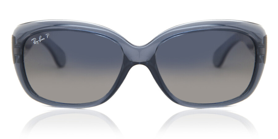 Ray-Ban RB4101 Jackie Ohh Polarized 659278 Sunglasses Transparent Blue |  VisionDirect Australia
