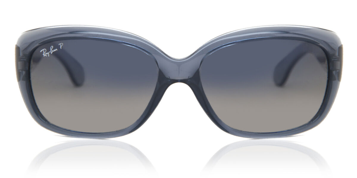 Lionel Green Street carga cien Gafas de Sol Ray-Ban RB4101 Jackie Ohh Polarized 659278 Transparent Blue |  SmartBuyGlasses US
