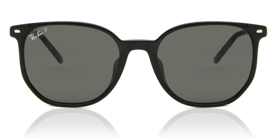 Ray Ban RB2197F Asian Fit ELLIOT Polarized 901/48 Sunglasses in Black |  SmartBuyGlasses USA