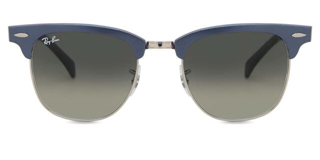 Ray Ban ClubMaster Aluminum Lenses Ray-Ban Clubmaster Aluminum Sunglasses - Als.com main image 4