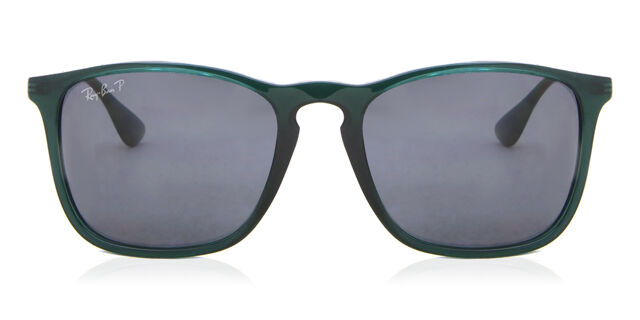 Ray-Ban RB4187 Chris 666381 Square Transparent Green  display picture 2