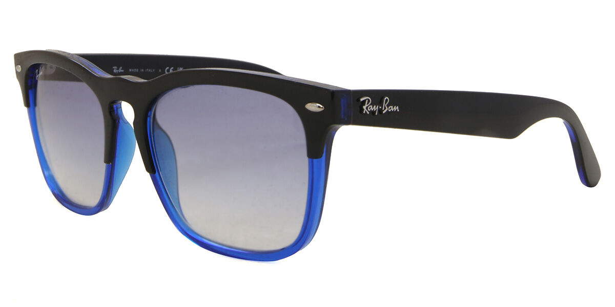 RB4487 Steve サングラス Black On Transparent Blue