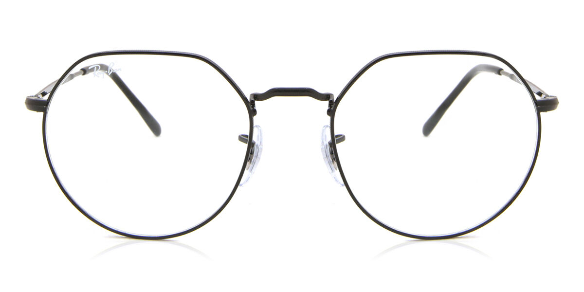 Photos - Glasses & Contact Lenses Ray-Ban RB3565 Jack 002/GG Men's Eyeglasses Black Size 51 (Frame O 