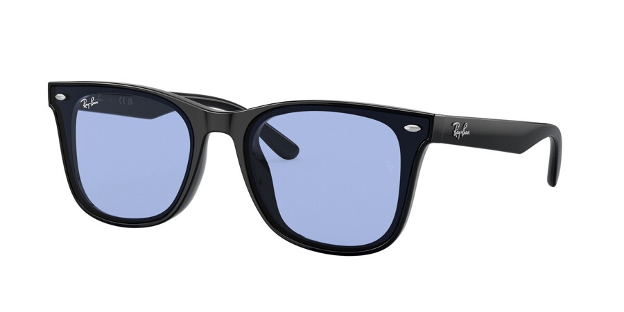 Ray Ban RB4391D Asian Fit 601/80 Sunglasses in Shiny Black |  SmartBuyGlasses USA
