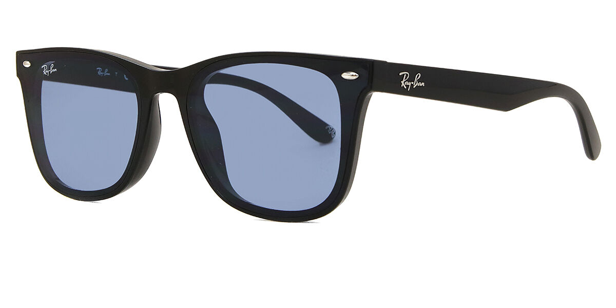 RB4391D Asian Fit Sunglasses Shiny Black | SmartBuyGlasses USA