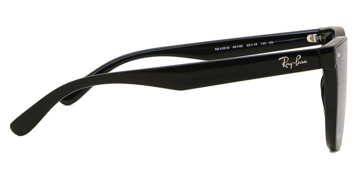 Ray-Ban サングラス RB4391D 601/80 ウェリントン ブラック