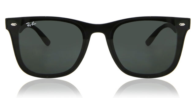 RB4391D Asian Fit sunglasses Shiny Black SmartBuyGlasses US