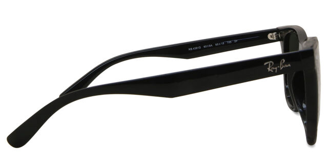 Ray-Ban RB4391D Asian Fit 601/9A Sunglasses Black 