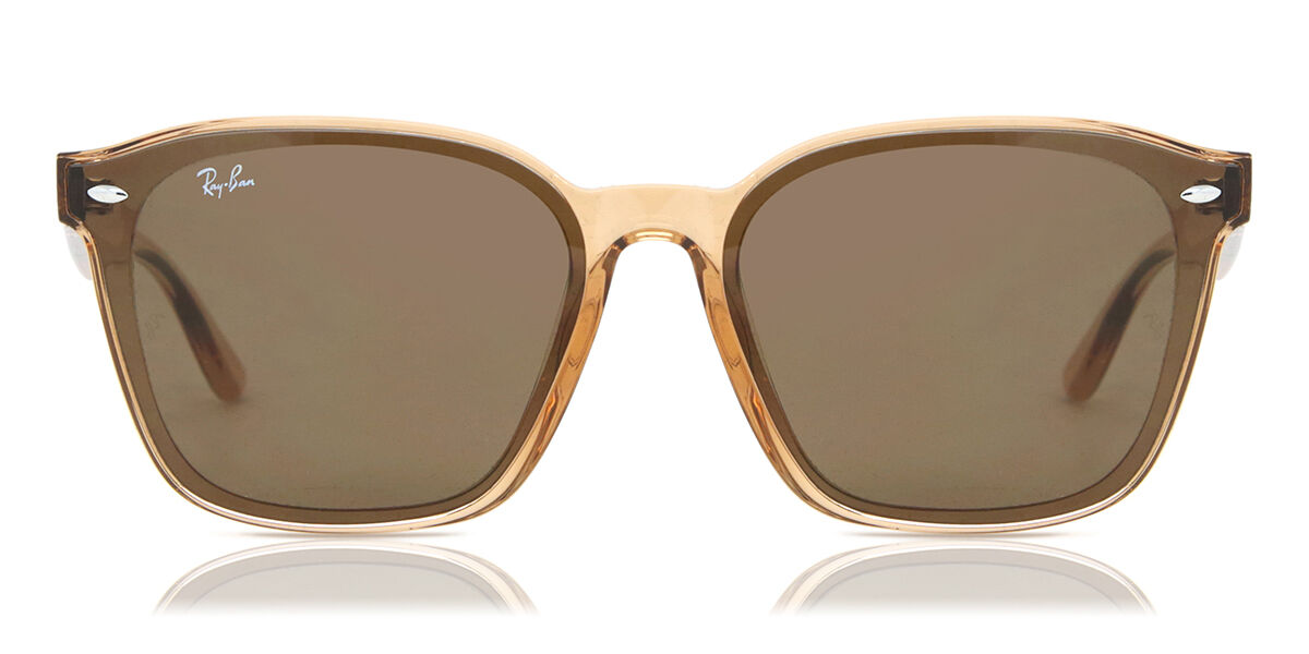 RayBan RB4392D Asian Fit 647673 Sunglasses Transparent Brown