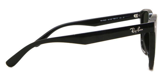 RB4392D Asian Fit Sunglasses Black | SmartBuyGlasses USA