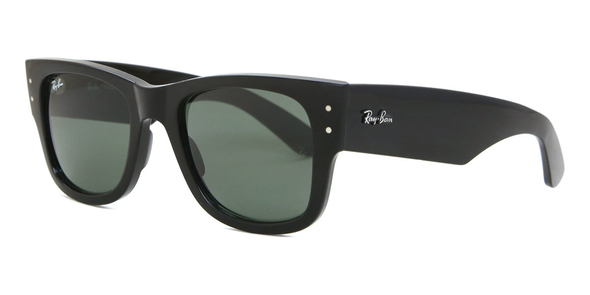 Ray-Ban RB0840S Mega Wayfarer 901/31 スクエア ブラック サングラス