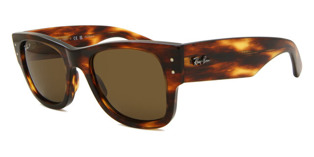 Ray-Ban RB0840S Mega Wayfarer Polarized 954/57 Square  display picture 1