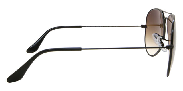 RB3025 Aviator Large Metal Asian Fit gafas de sol Negro