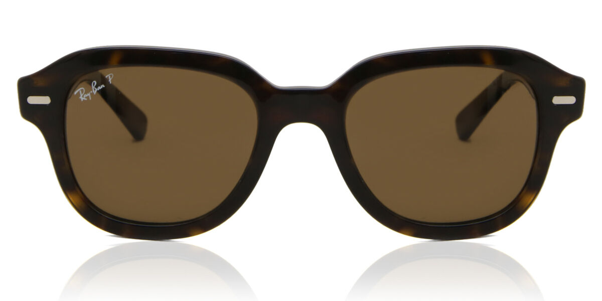 Ray-Ban RB4398 Erik Polarized 902/57 Sunglasses Dark Tortoise ...