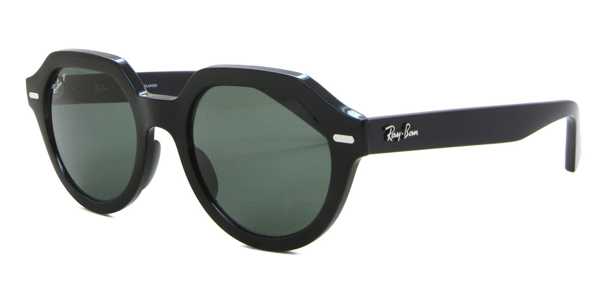 【57】美品！レイバン　サングラス　ブラック系　RB4399 GINA Sunglasses in Black and Green - RB4399 | Ray-Ban® US