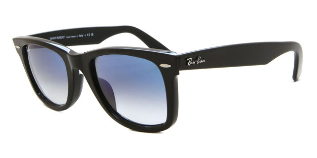 RB2140F Wayfarer Asian Fit Sunglasses Black | SmartBuyGlasses USA