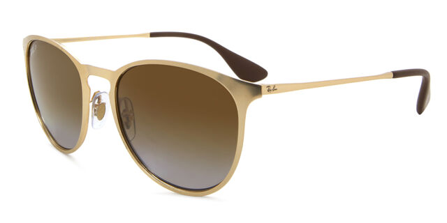 Ray Ban Erika Metal Gold RB3539 Erika Metal Asian Fit Polarized