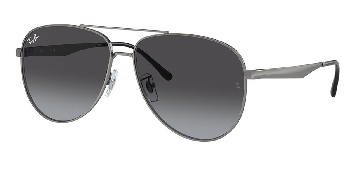 Ray-Ban RB3712D Asian Fit 004/8G Sunglasses in Gunmetal ...