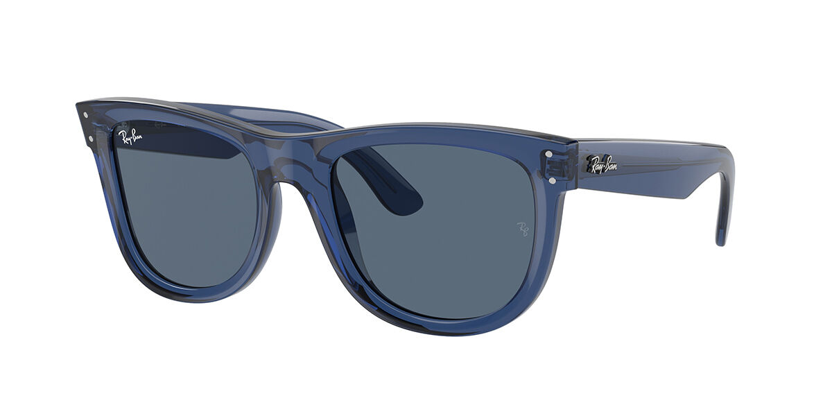 Ray-Ban RBR0502S Wayfarer Reverse 67083A Sunglasses Transparent Navy ...