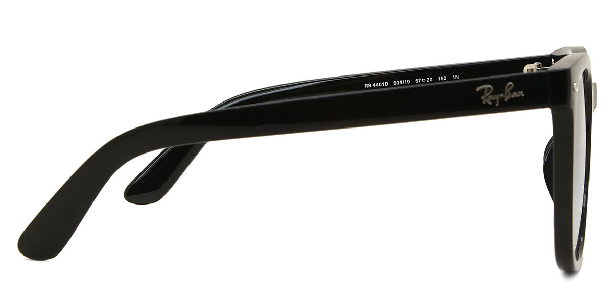 【RB4401D 601/19】★ 男女共用、アジアンフィット! Amazon.com: Ray-Ban RB4401D 601/19 57MM Black/Plastic Lens