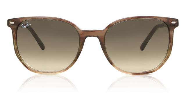 Ray-Ban RB2197 Elliot 13920A Oval Transparent Green Brown  display picture 3