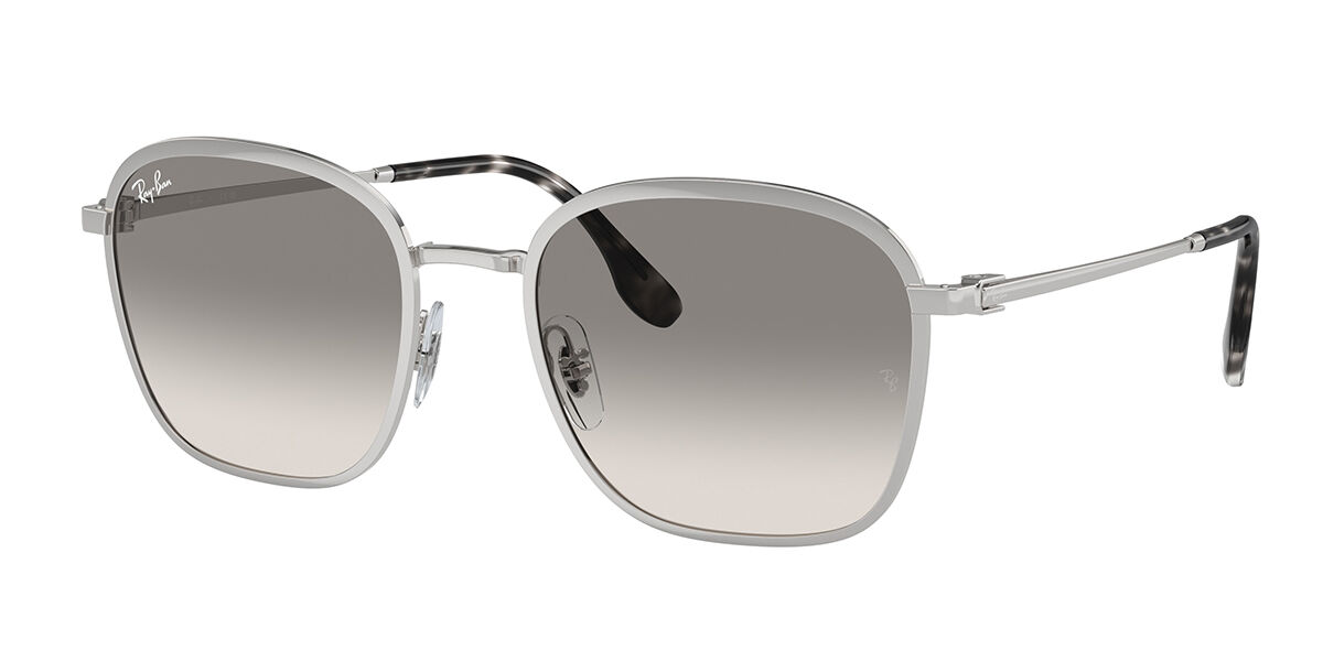 Photos - Sunglasses Ray-Ban RB3720 003/32 Men's  Silver Size 55 